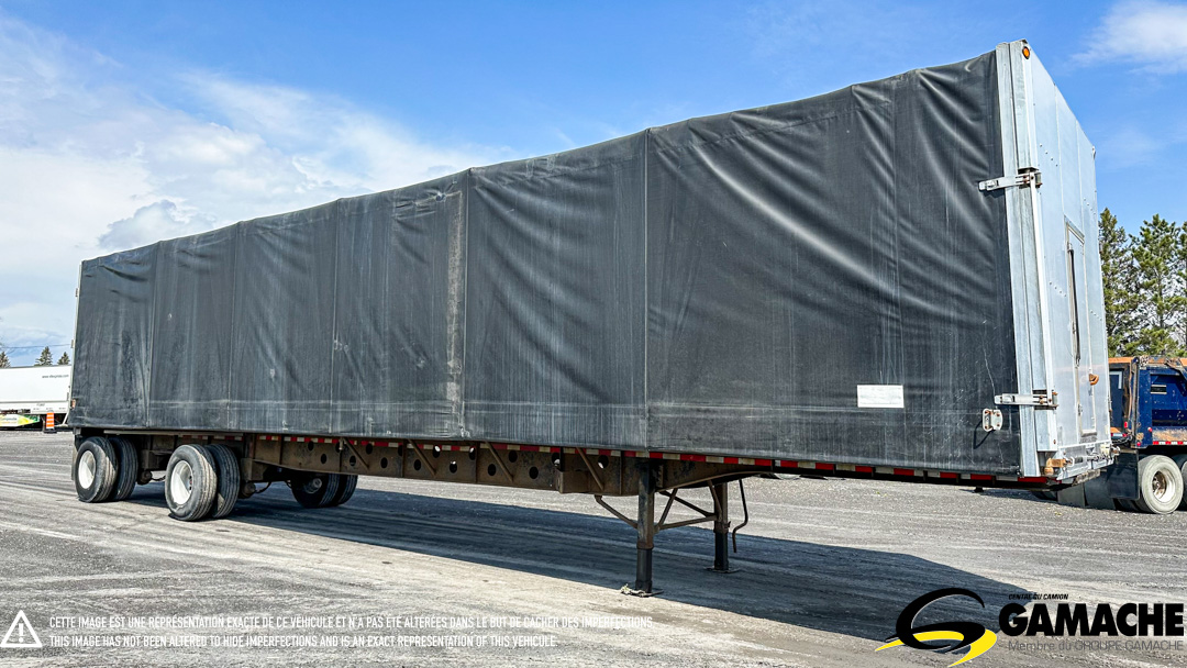 TRANSCRAFT 48' ROLLING TARP CURTAIN SIDE TRAILER