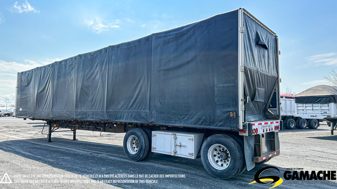 TRANSCRAFT 48' ROLLING TARP CURTAIN SIDE TRAILER